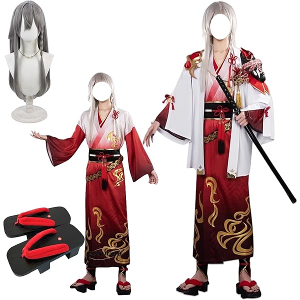 Amazon.co.jp: 甲斐田晴 鬼化 コスプレ衣装/靴/ウィッグ/道具自由選択